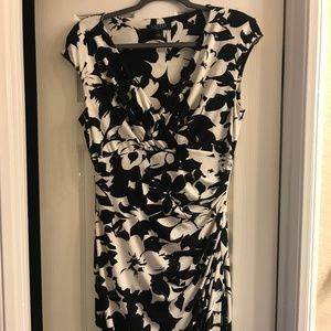 Ralph Lauren Wrap Dress Navy Size 10